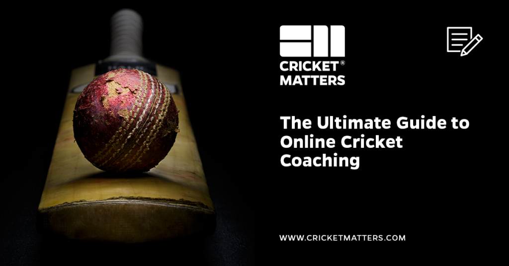 Benefits of Online Cricket Coaching